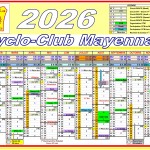 Calendrier CCM 2026